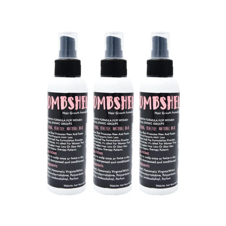 3X Bombshell Hair Growth Spray Women