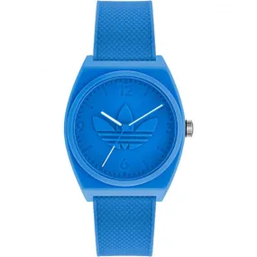 ADIDAS AOST22033 BLUE RESIN STRAP MEN WATCH