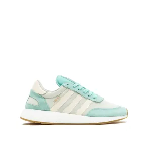 Adidas Iniki Runner Lace-Up Green Synthetic Womens Running Trainers BA9994