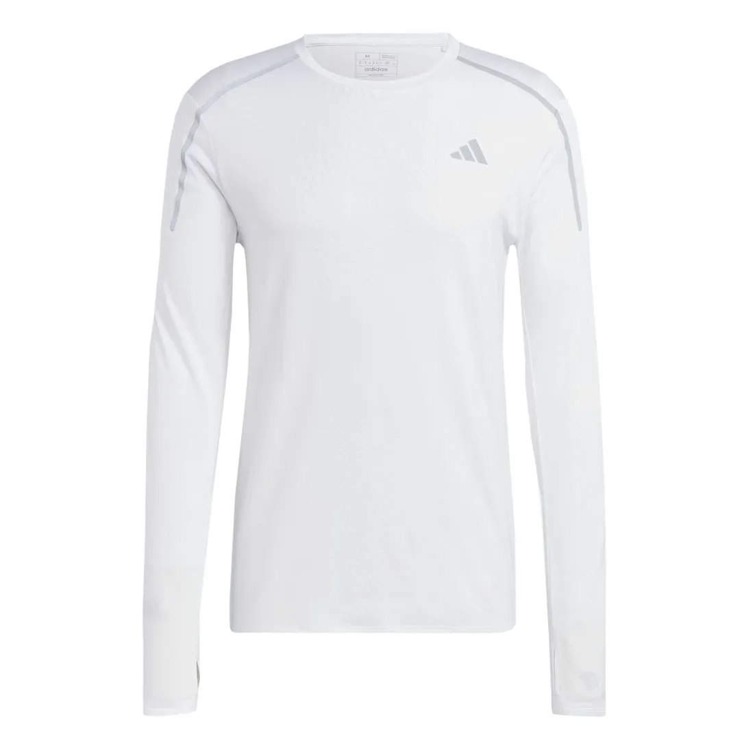 adidas - Men's Fast Long Sleeve Engineered Running T-Shirt (HN8018)