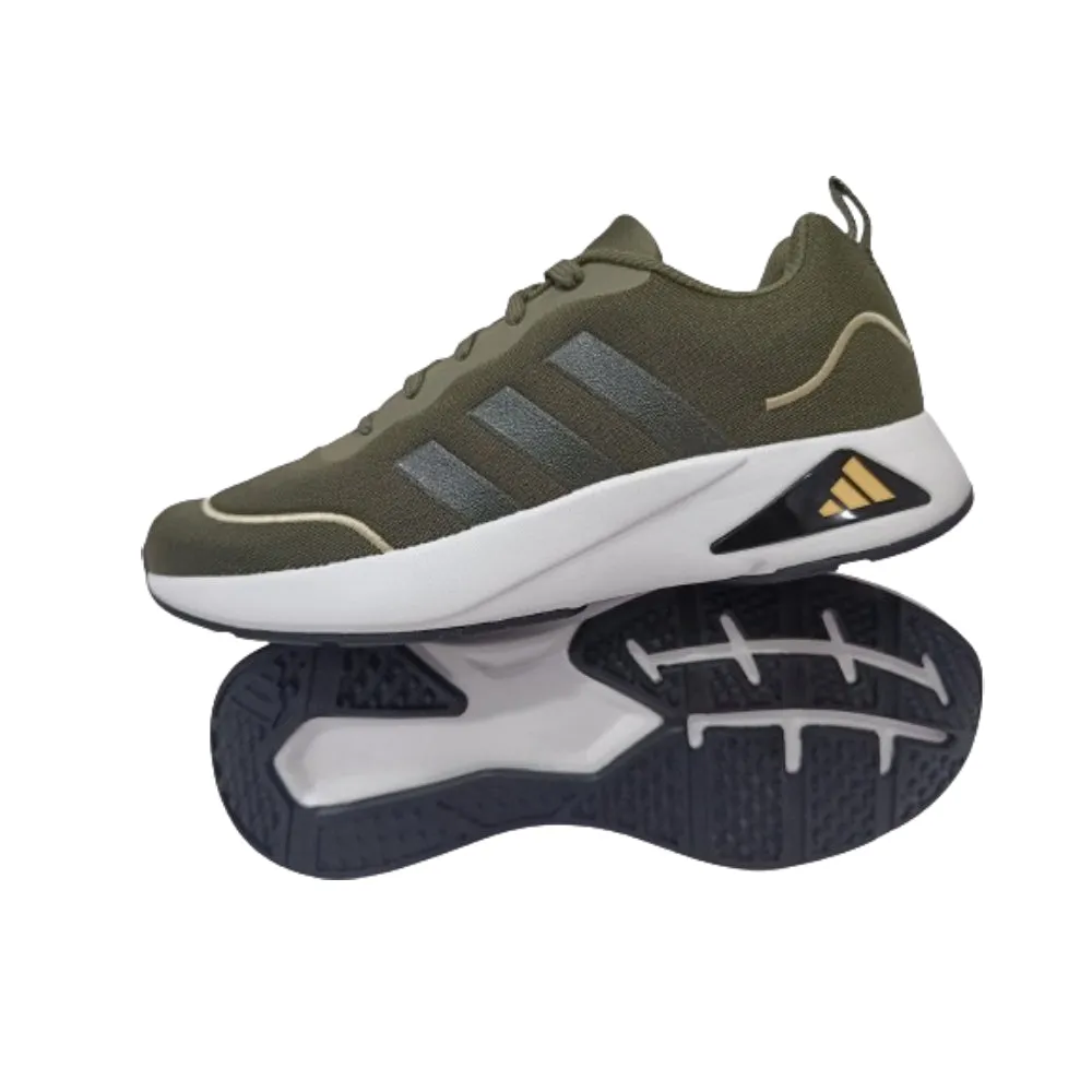 Adidas Men's Flaze Mode Running Shoe (Olive Strata/Olive/Black)