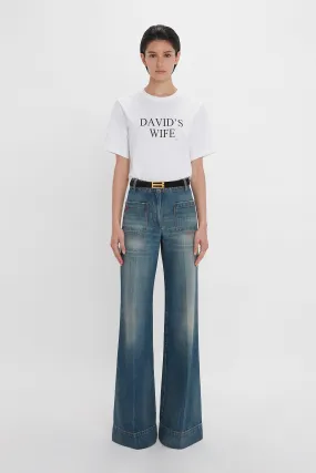 Alina High Waisted Jean In Indigrey Wash