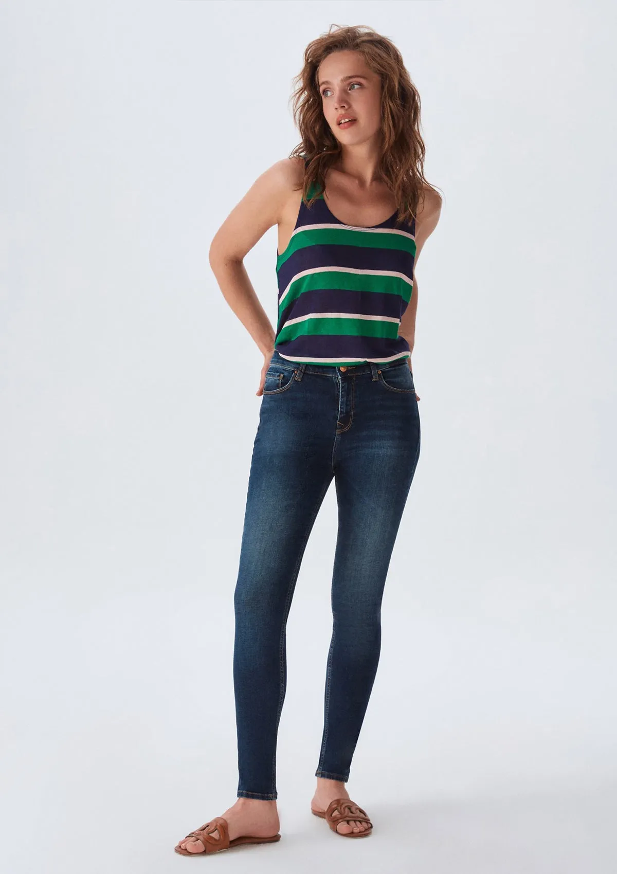 Amy X Rossa Undamaged High Rise Skinny Jean