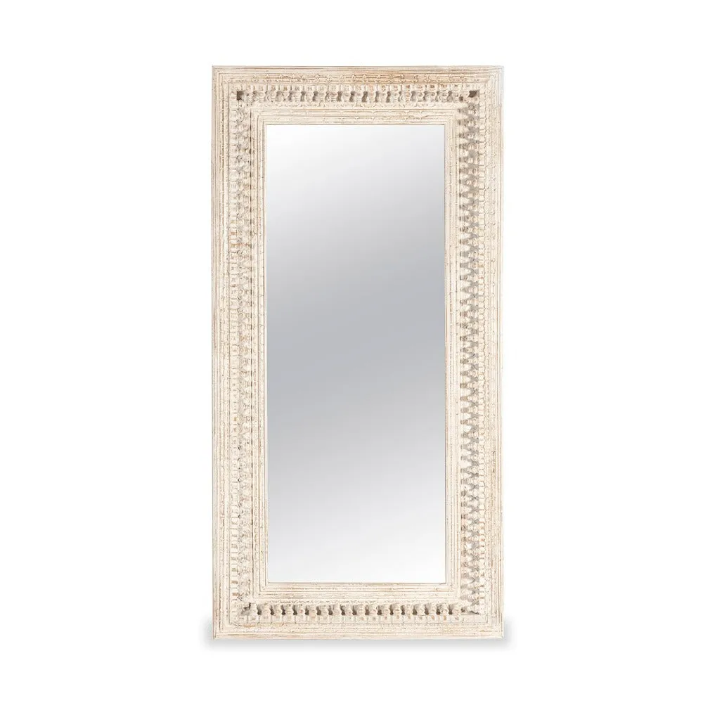 Ashley Distressed Carved Mirror Frame