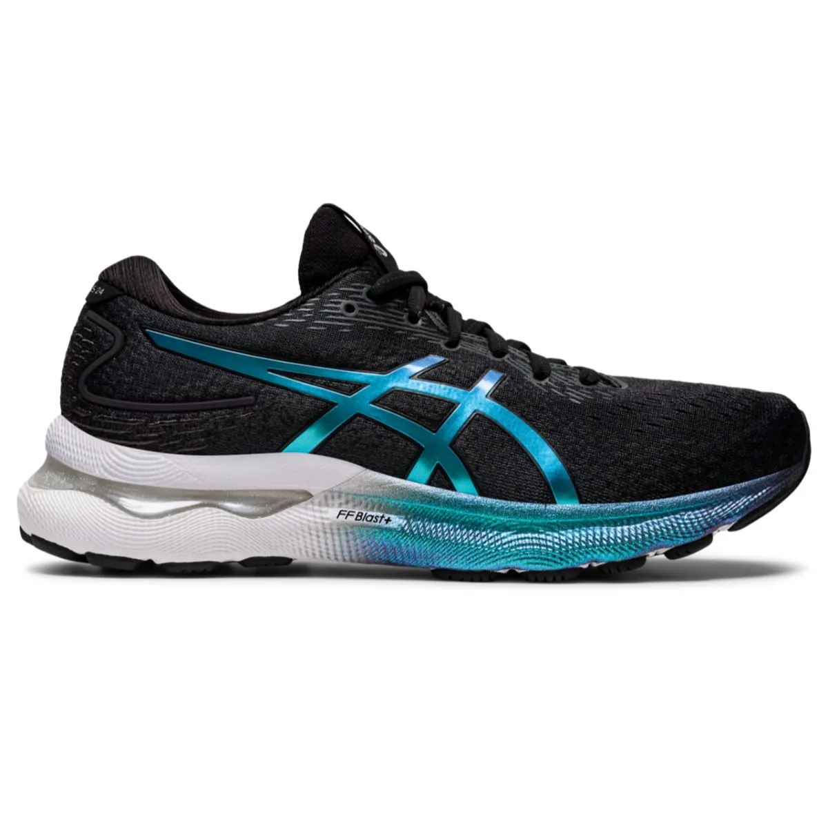 Asics Gel Nimbus 24 Platinum Women Black    