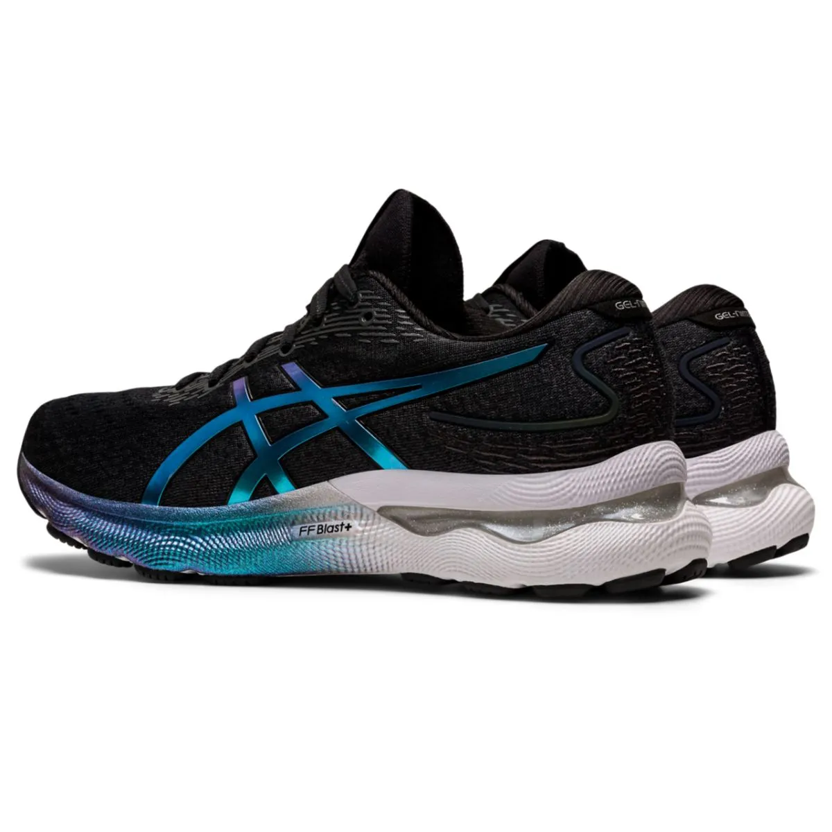 Asics Gel Nimbus 24 Platinum Women Black    