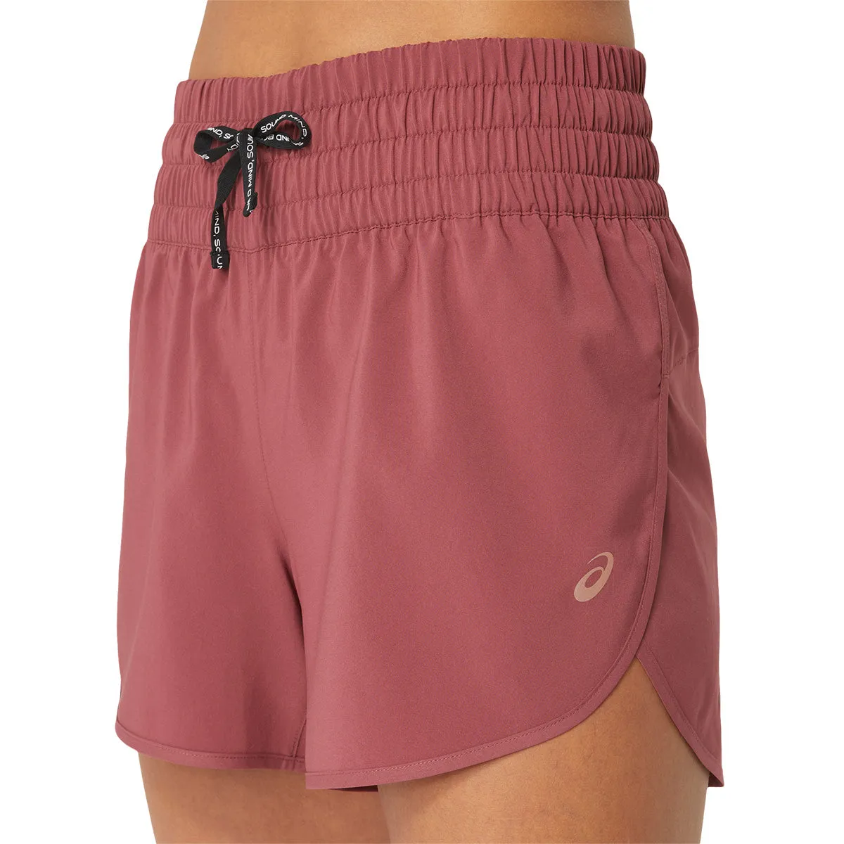 Asics Nagino 4In Run Short Women Brisket Red   