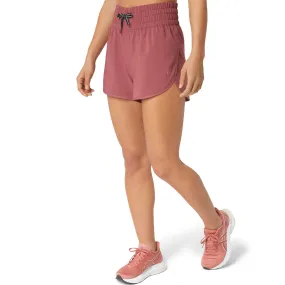 Asics Nagino 4In Run Short Women Brisket Red   