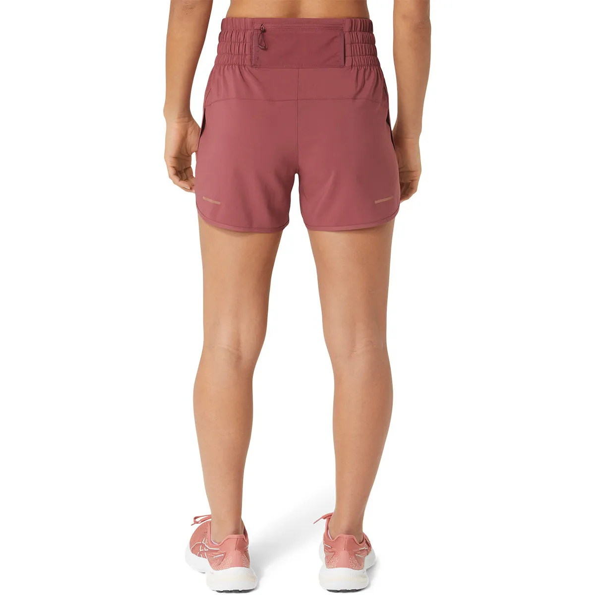 Asics Nagino 4In Run Short Women Brisket Red   