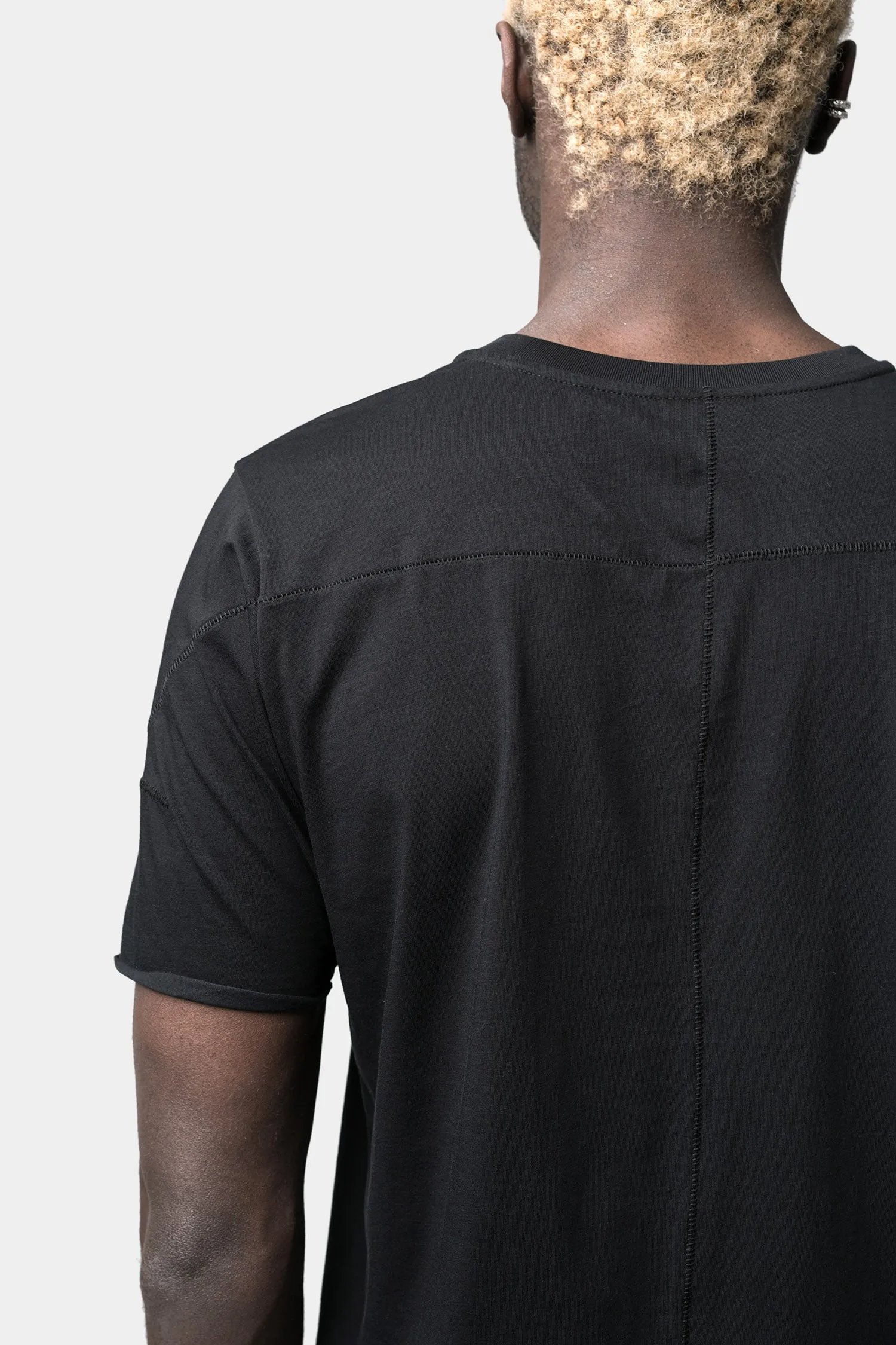 Basic cotton tee, Black