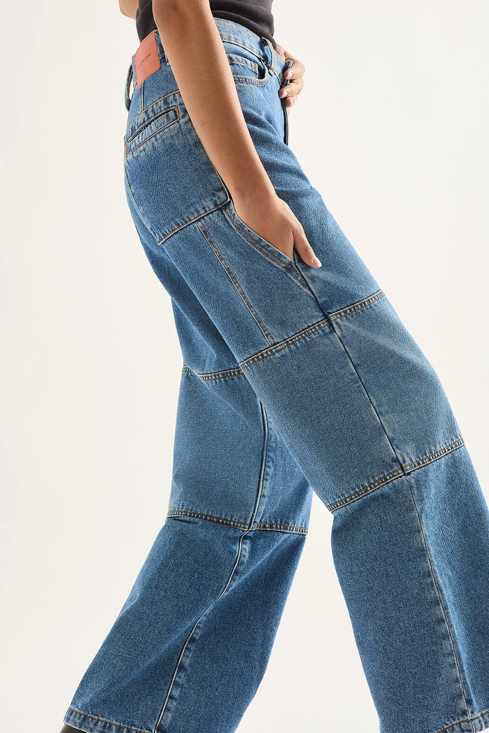 Bianca Mid Wide Leg Jean