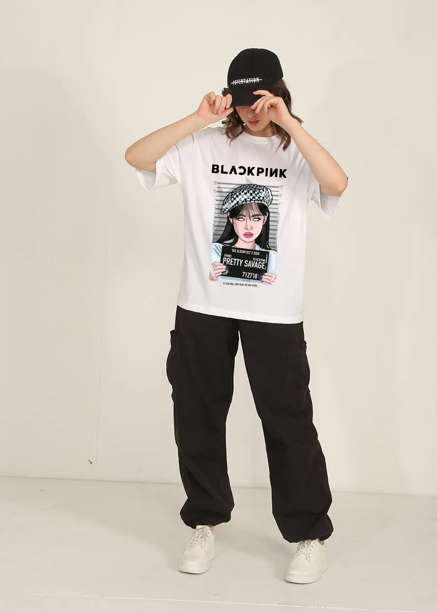 Blackpink Women Oversized T-Shirt | Shop Now | Pronk