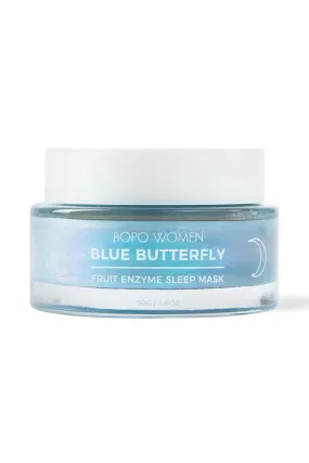 BOPO WOMEN BLUE BUTTERFLY ENZYME SLEEP MASK