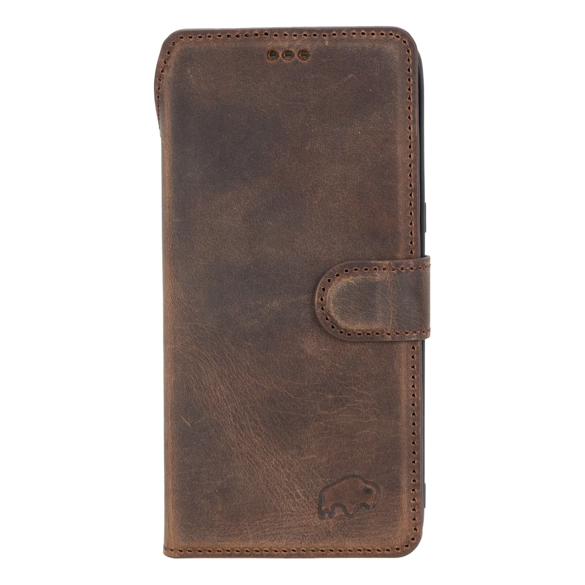 Carter Google Pixel 8 Wallet Case, Distressed Coffee