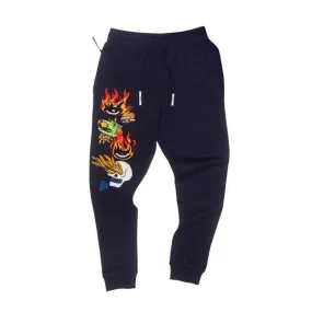 Civilized Men FIRE EYEZ JOGGER (Navy)