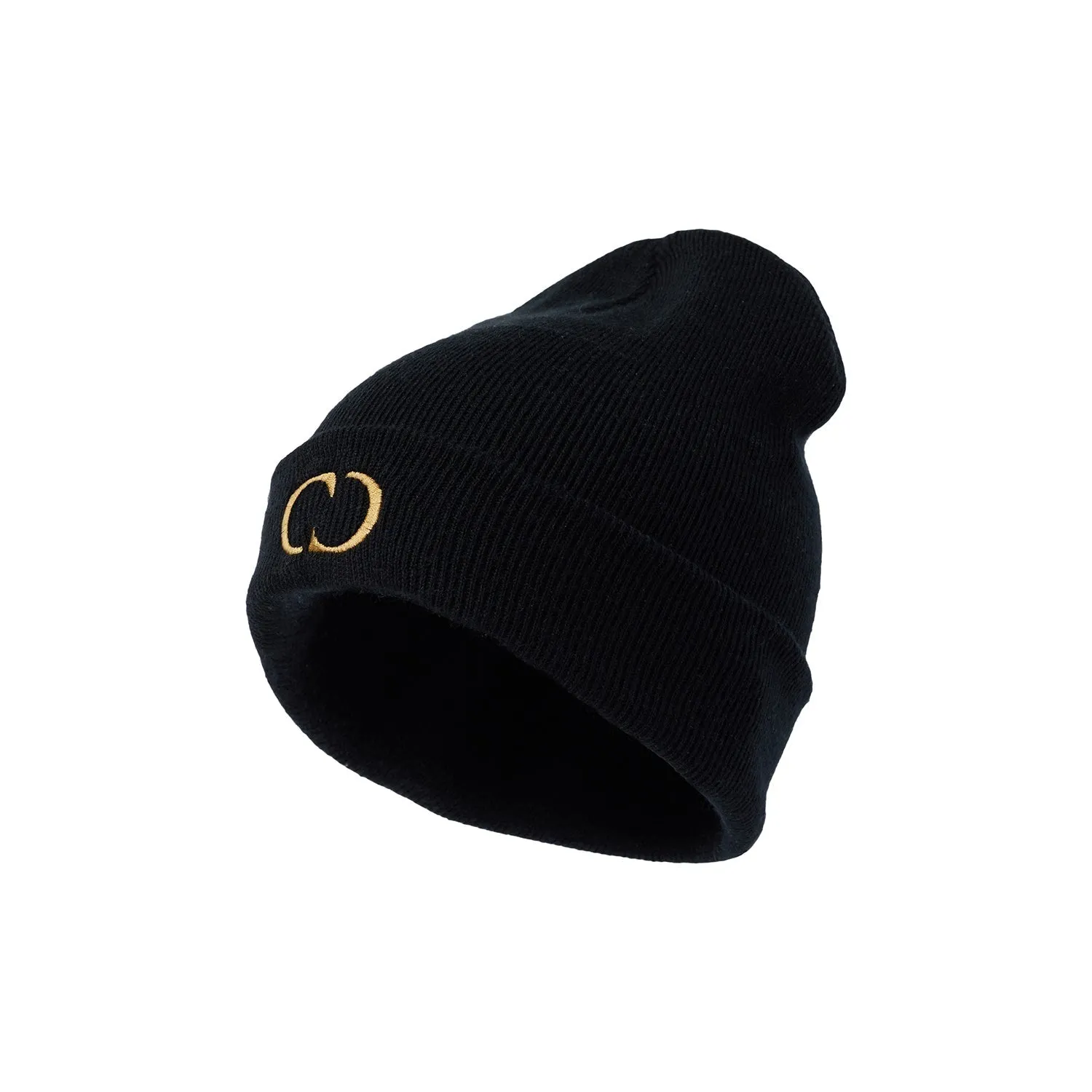 CLASSIC BEANIE - BLACK/GOLD