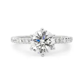 Classic Round Engagement Ring