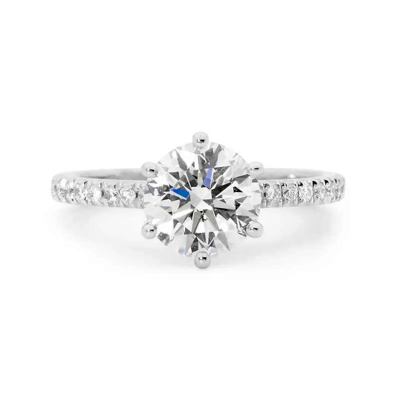 Classic Round Engagement Ring