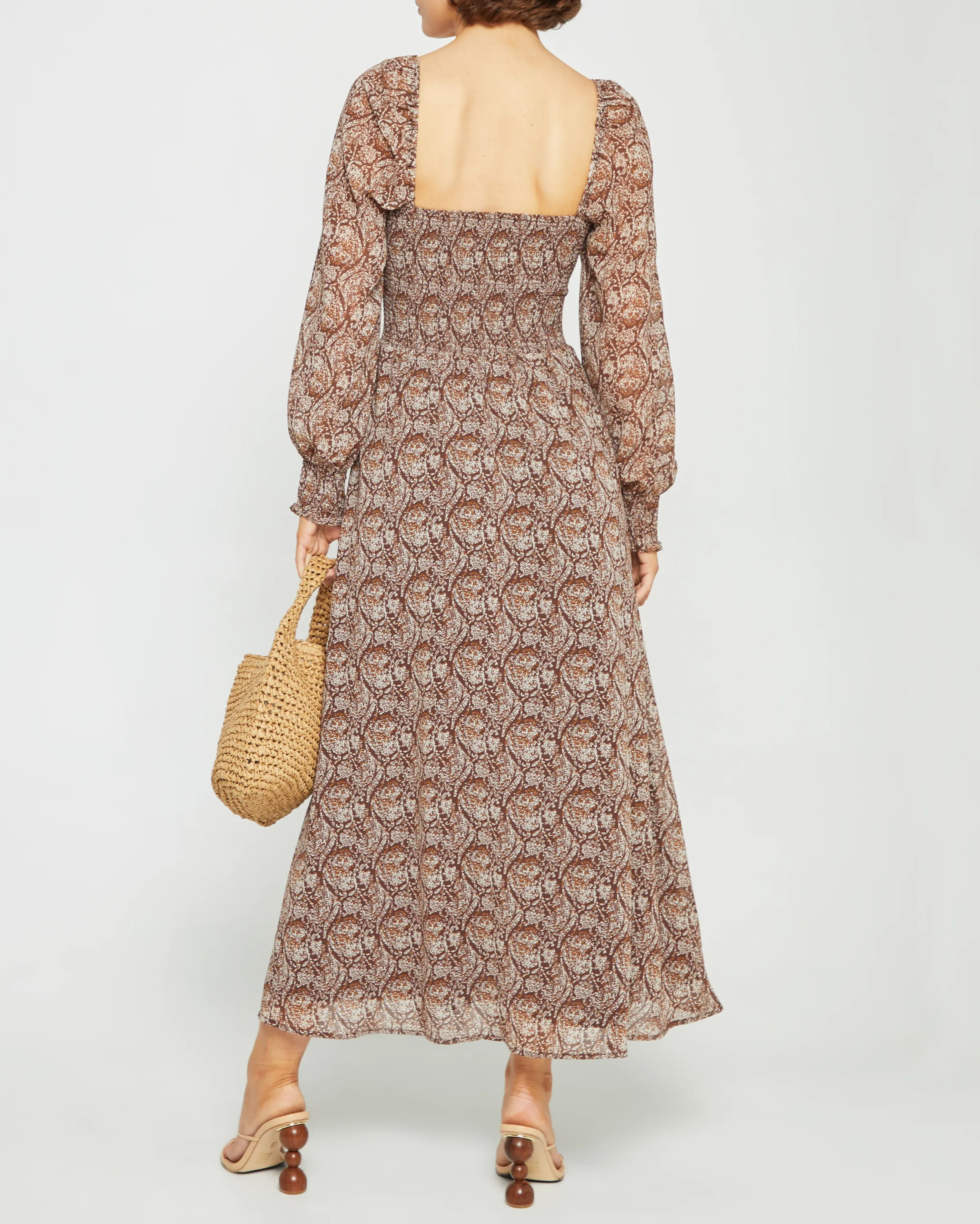 Classic Smocked Maxi Dress