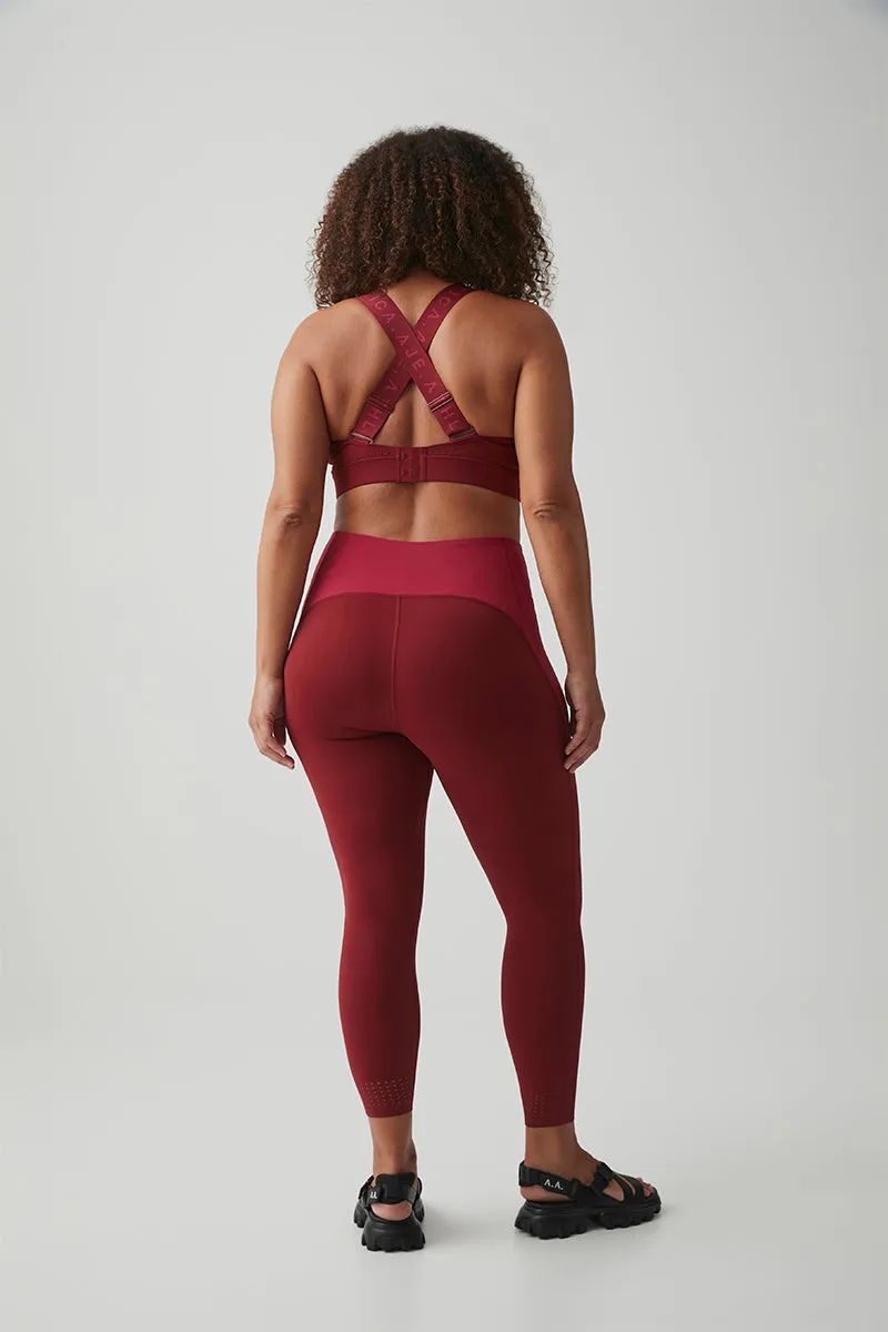 Contrast Panelled Ankle Length Legging 236