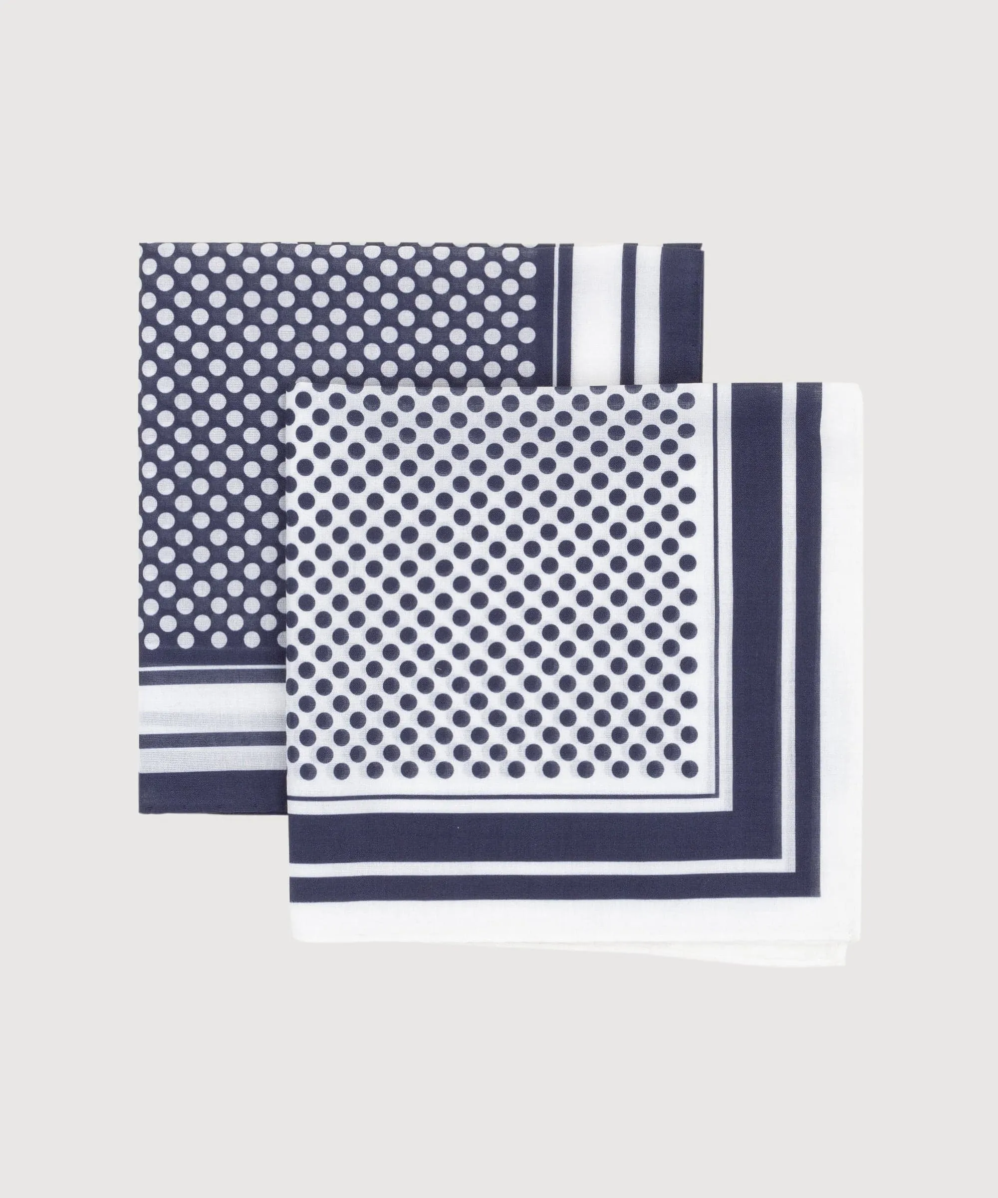 Cotton Pocket Square Dots