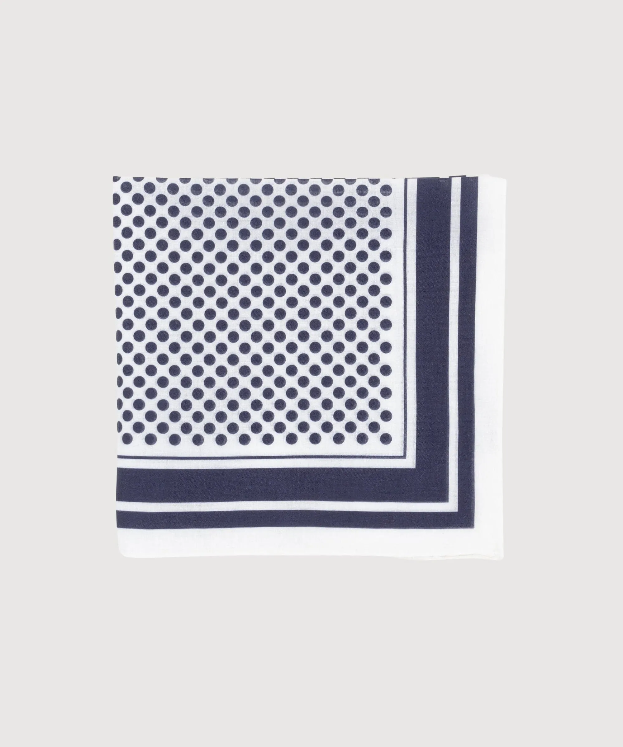 Cotton Pocket Square Dots