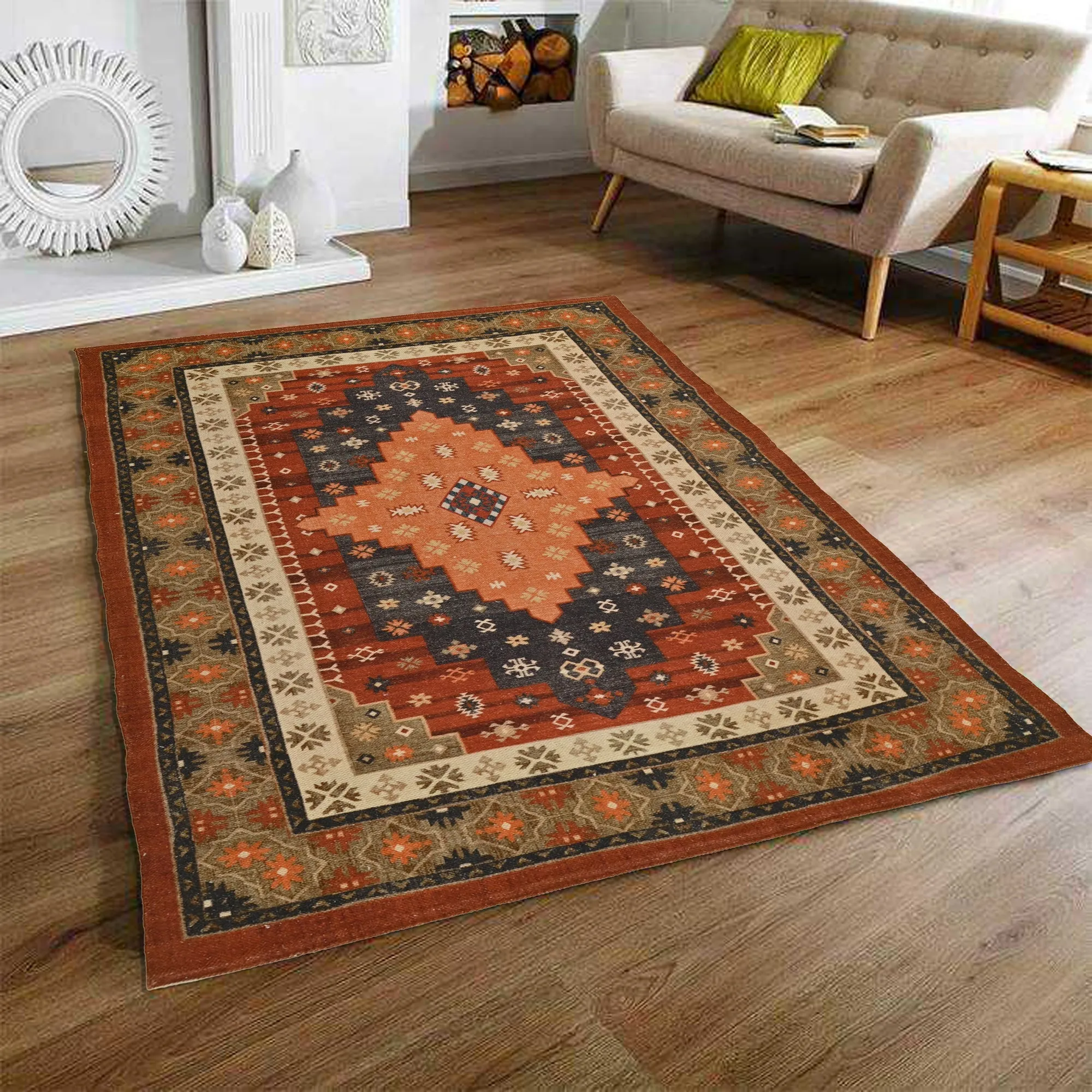 CREATION - PRINTED COTTON RUG