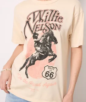 Daydreamer Women Willie Nelson Route 66 Weekend Tee