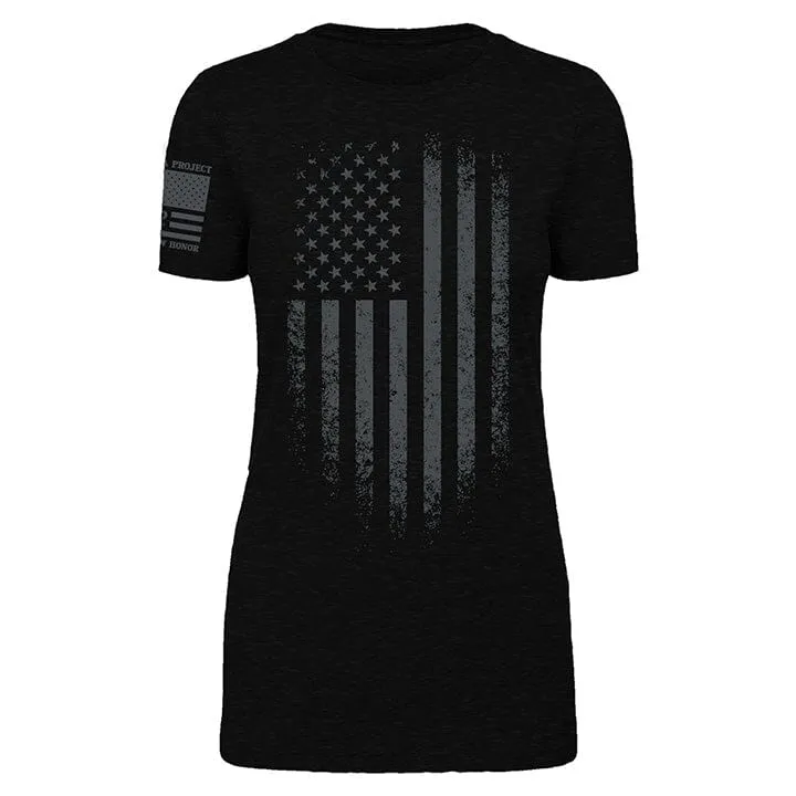 Distressed Flag - Women's