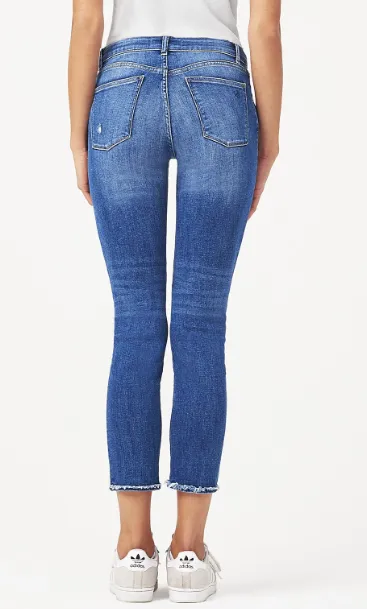 DL1961 | Mara Ankle High Rise Instasculpt Straight Jean | Ventura