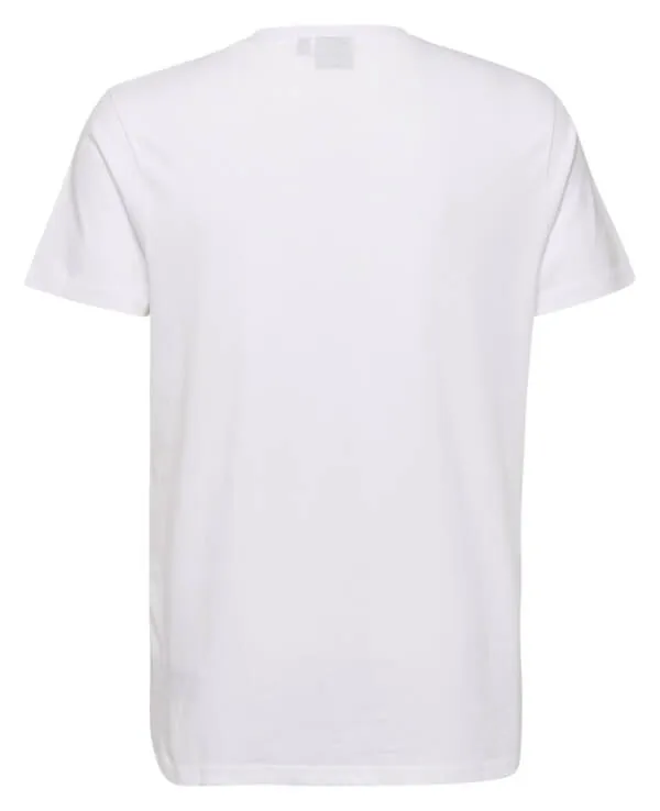 Ethan Men Cotton White T-Shirt