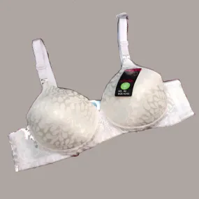 Full white Padded Bra For women