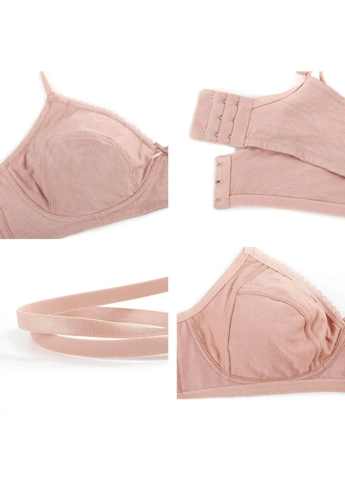 HSIA Comfort Cotton Unlined Bra