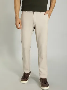 Men Brooklyn Fit Polyester Blend Trouser