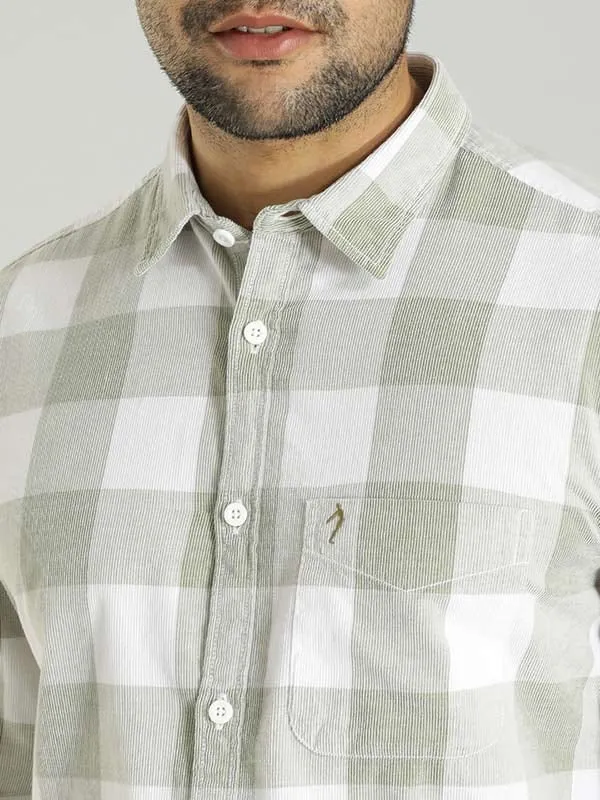 Men Checked Full Sleeve Cotton Shirt