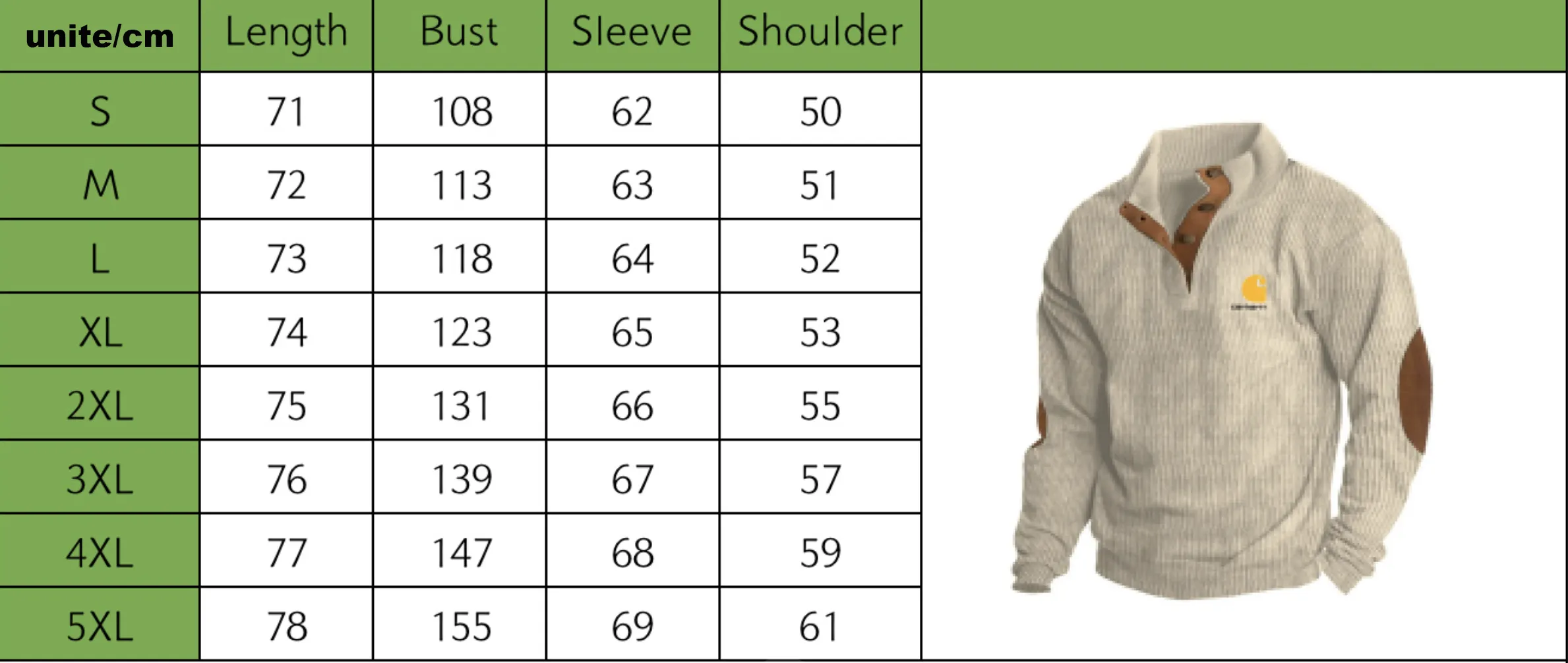 Men Sweatshirts Stand Collar Zipper Fleece Warmth