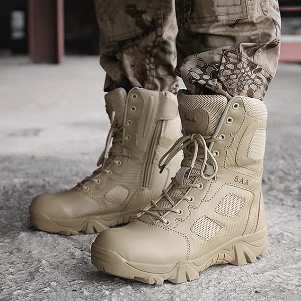 Military Combat Safety Ankle Men's Tactics Boots