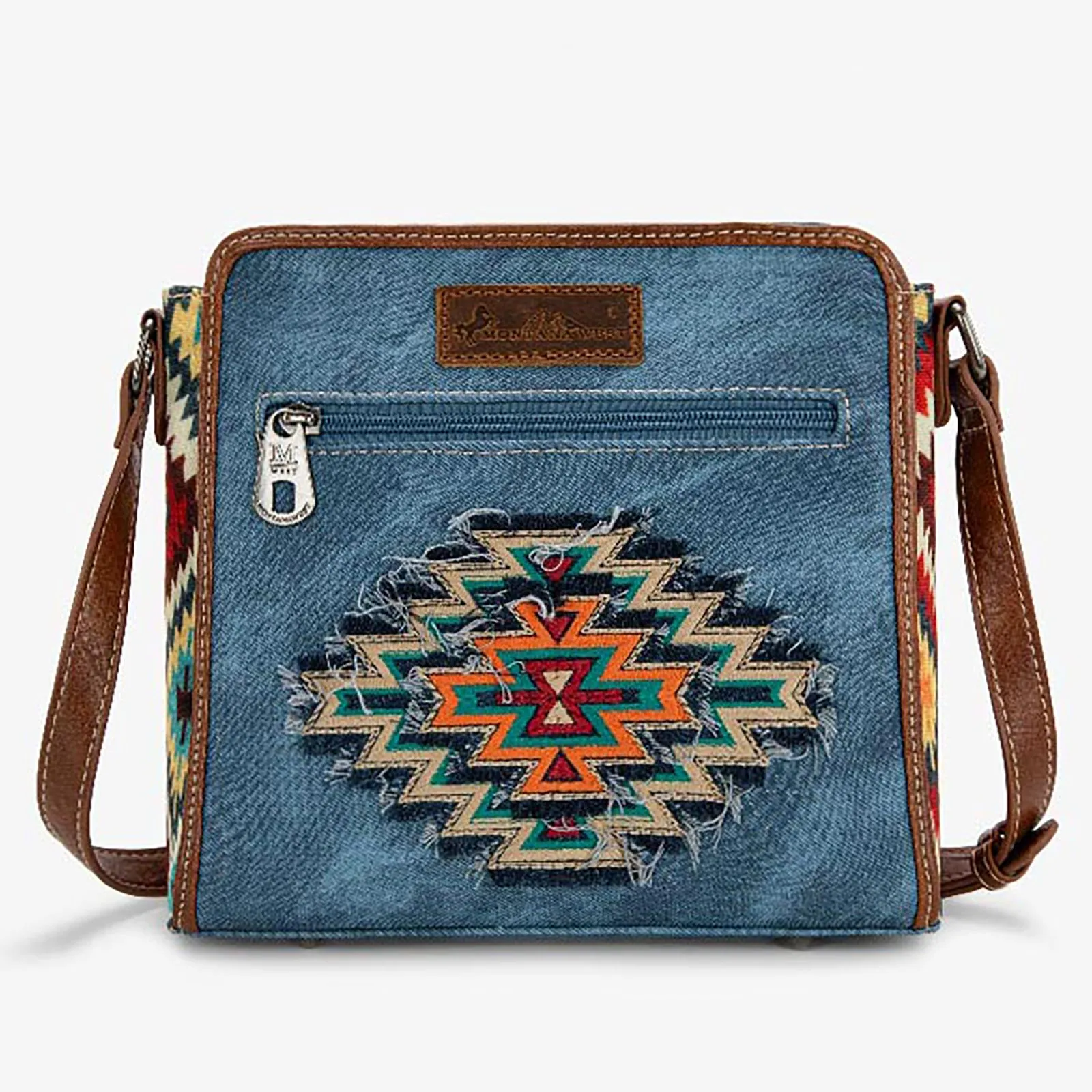 MW1210-8360 Montana West Aztec Jean Collection Crossbody