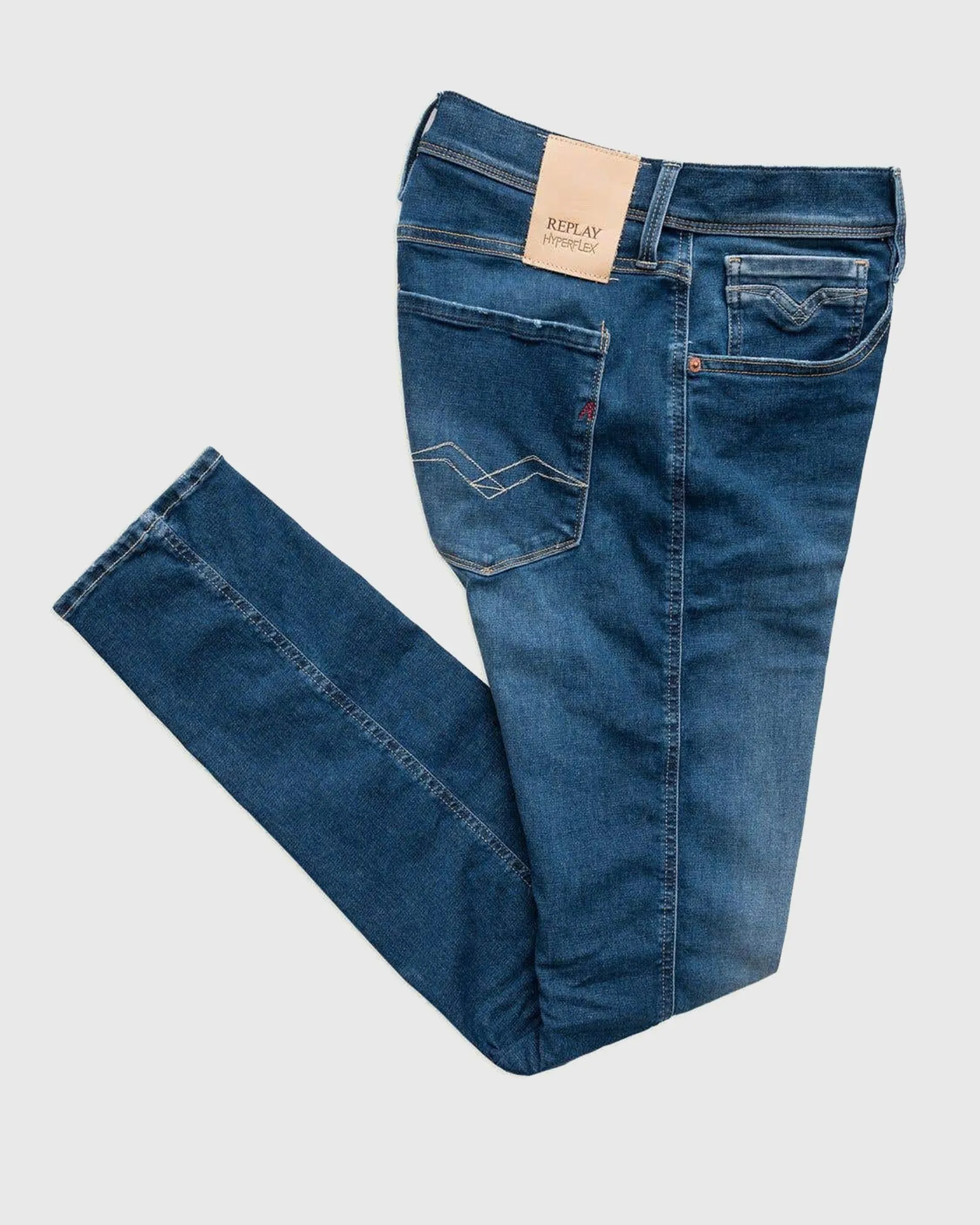 REPLAY ROR1661914Y BLUE ANBASS HYPERFLEX JEANS