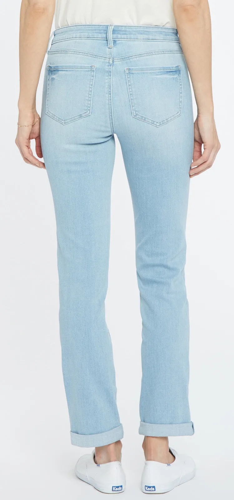 Sheri Slim Ankle Jeans Lichtblauw Premium Denim | Northstar