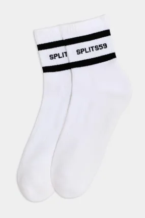 Splits59 Logo Stripe Ankle Socks