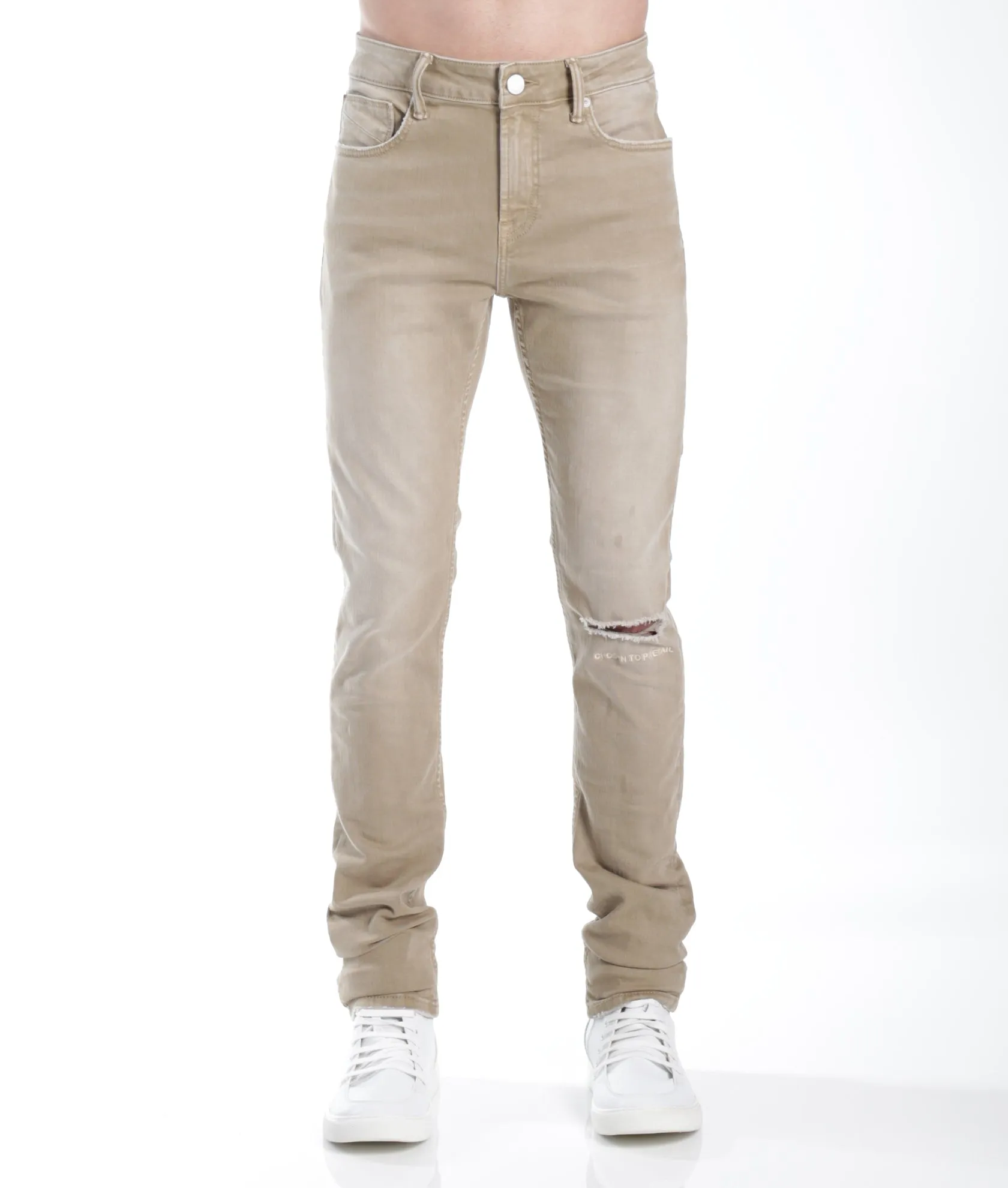 STRAT SUPER SKINNY FIT JEAN IN KHAKI