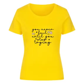 T-Shirt Women | Niemals aufgeben