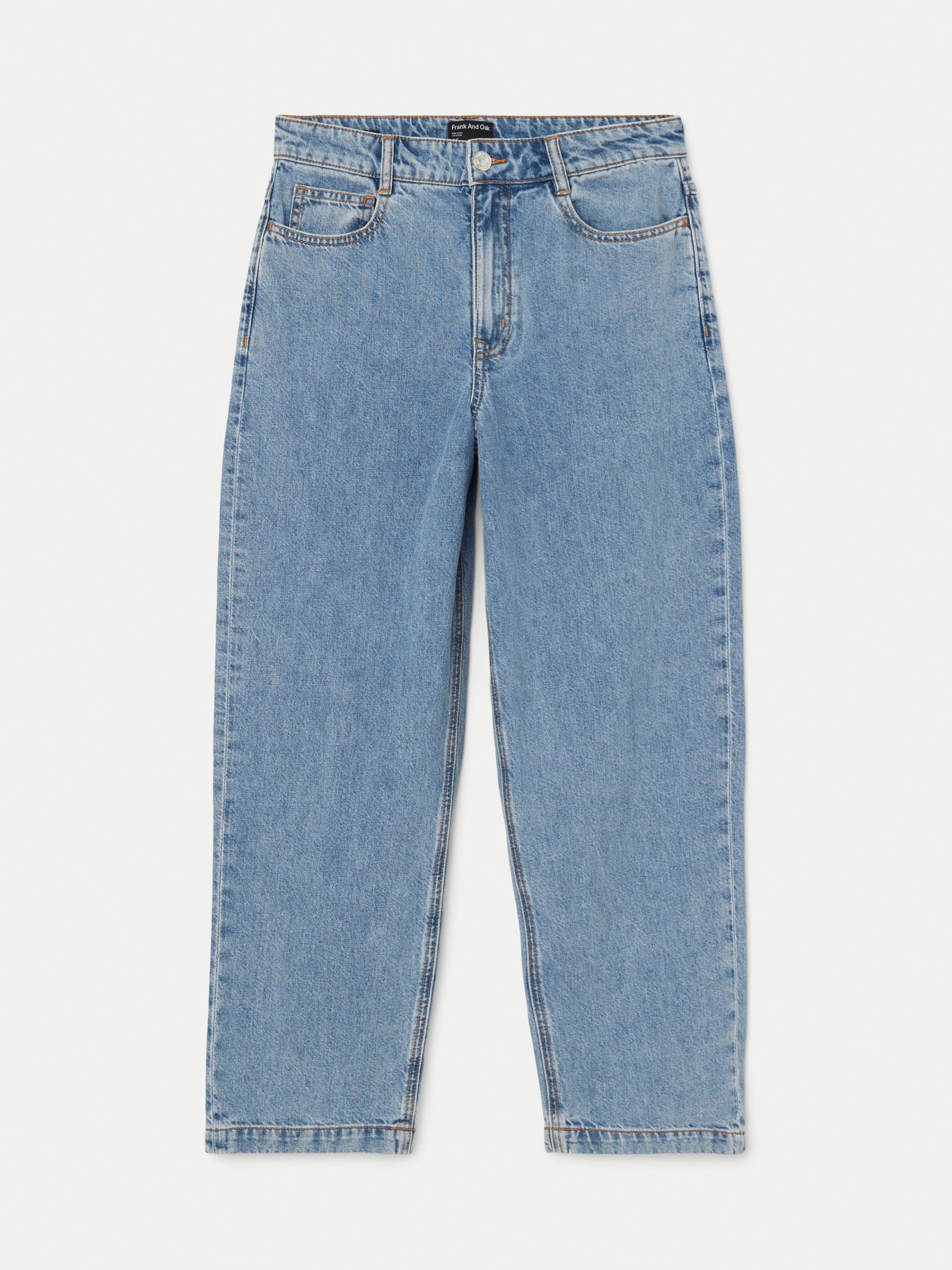 The Janis Wide Balloon Jean in Light Wash