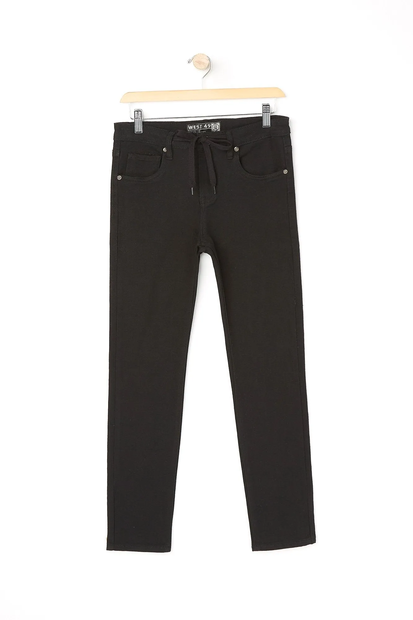 West 49 Youth Black Skinny Bull Denim Jean