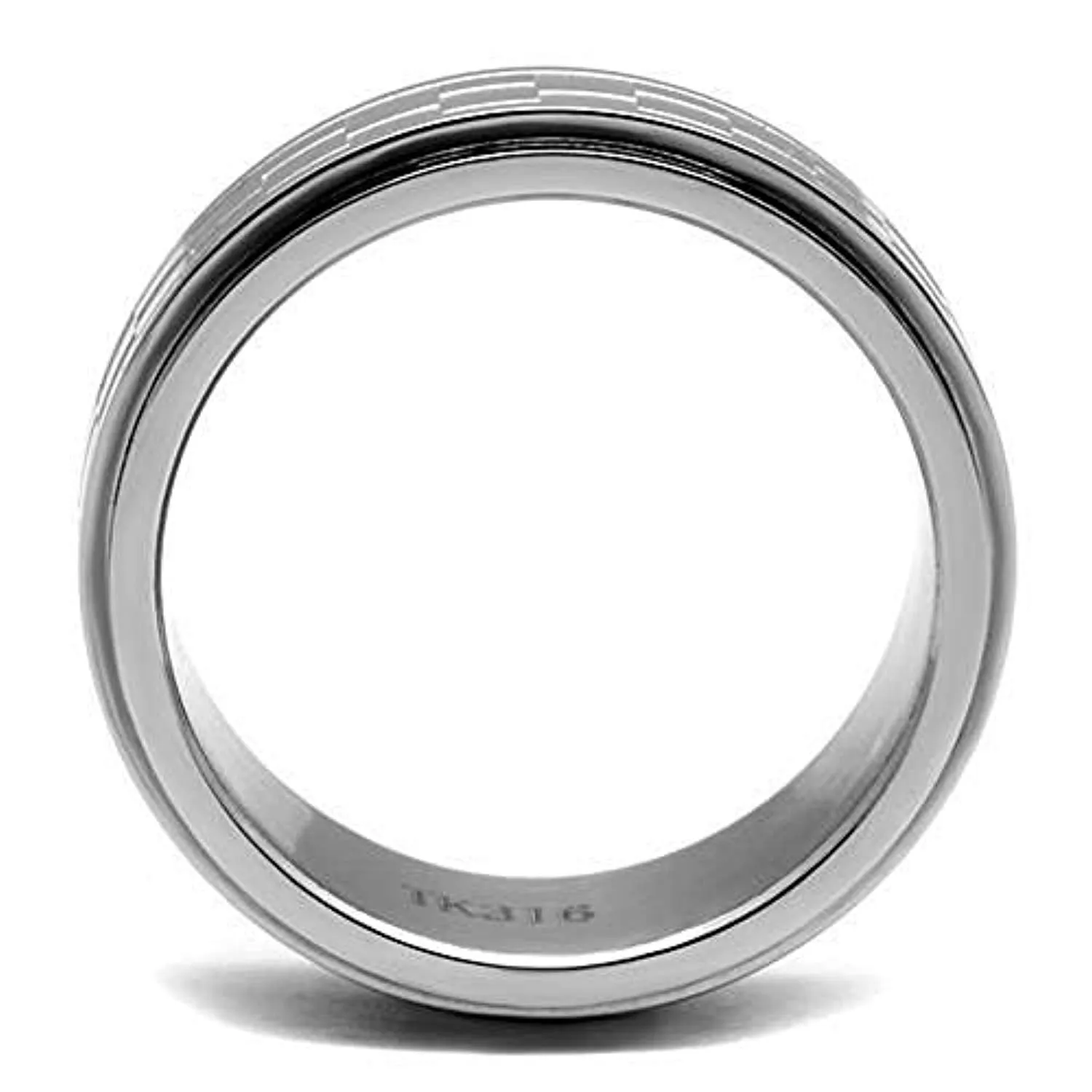 WildKlass Stainless Steel Ring High Polished Men