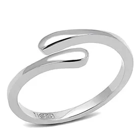 WildKlass Stainless Steel Ring High Polished Women