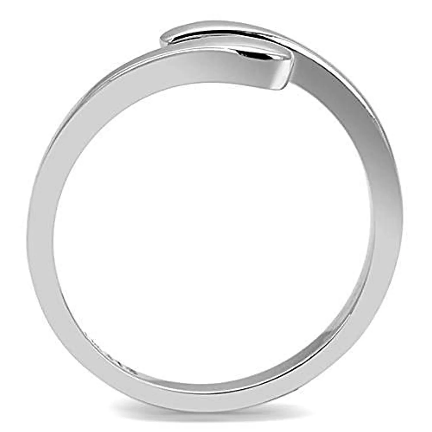 WildKlass Stainless Steel Ring High Polished Women