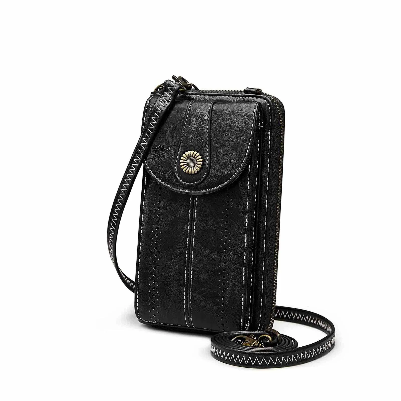 Women Rfid Blocking Crossbody Cell Phone Purse