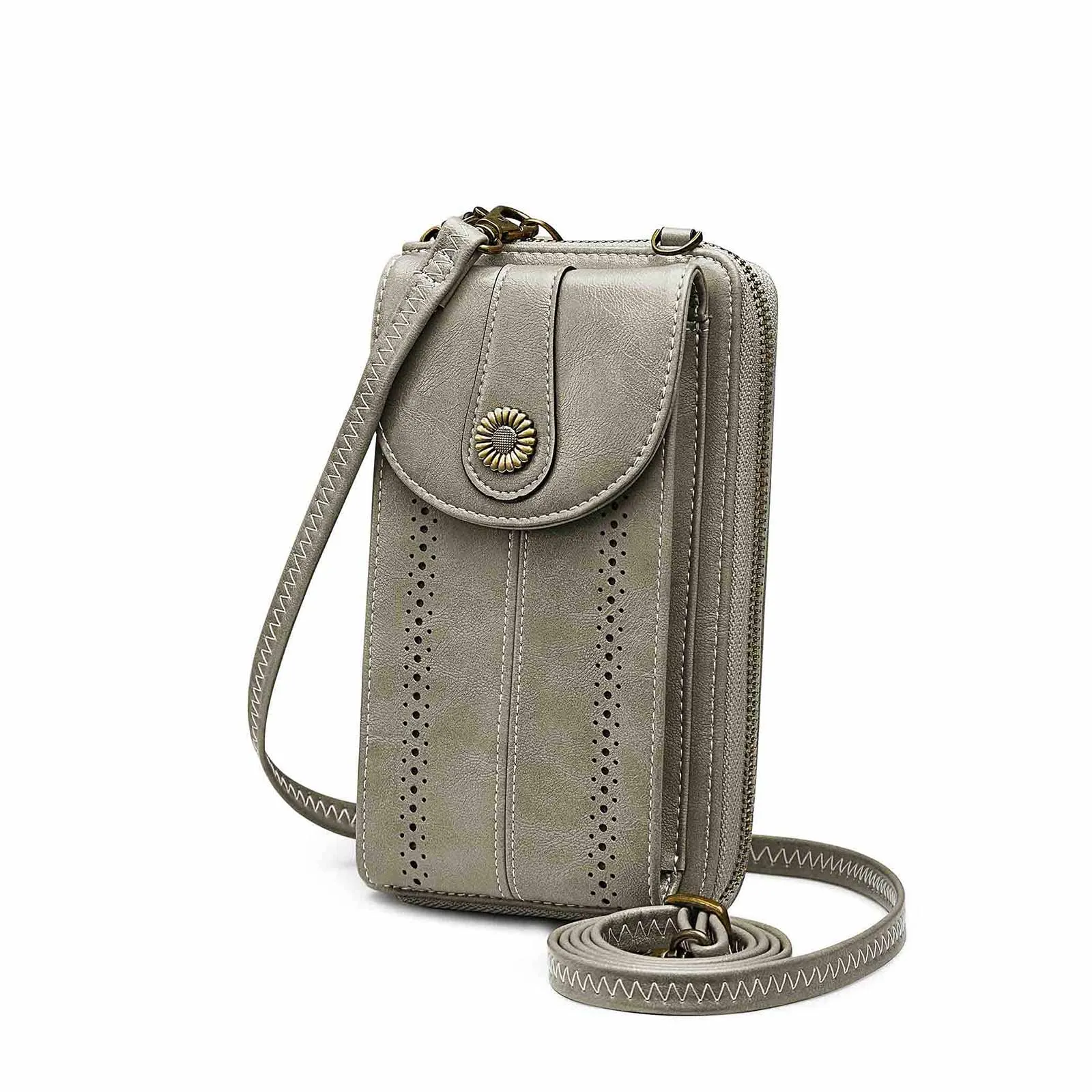 Women Rfid Blocking Crossbody Cell Phone Purse